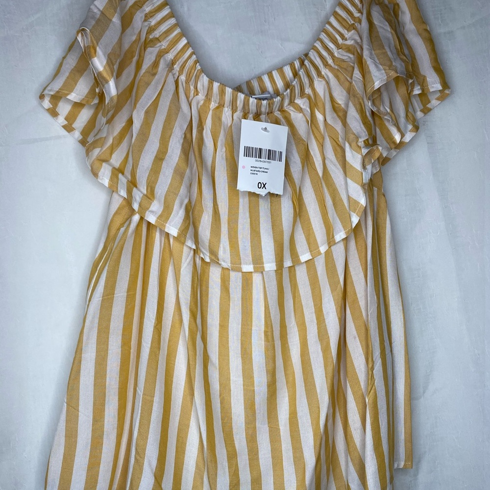 FOREVER 21 PLUS: rayon tunic top